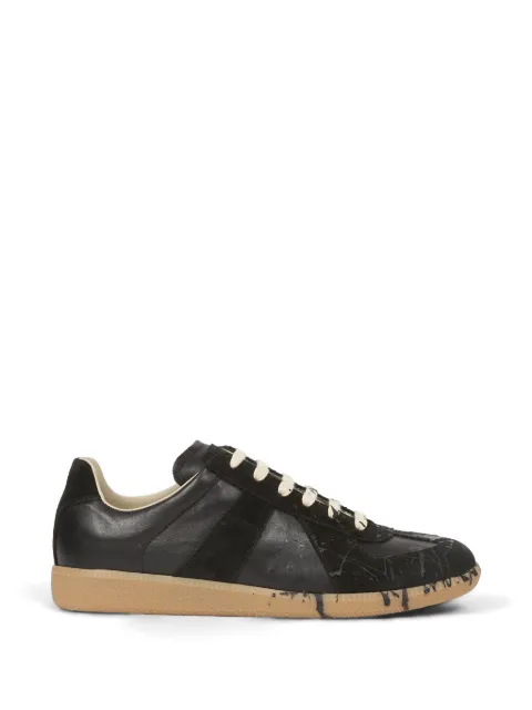 Maison Margiela Replica paint-splatter sneakers Black S57WS0517P7799