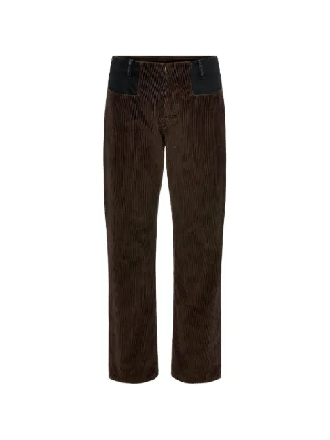 Maison Margiela corduroy straight-leg jeans Brown S50LA0247S54690