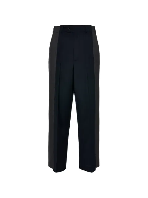 Maison Margiela spliced tailored trousers Black S50KA0734MTN179