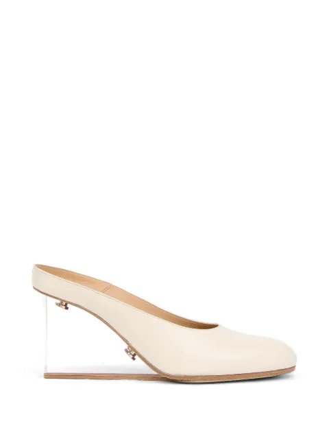 Maison Margiela plexi wedge mules Neutrals S58WP0315P6509