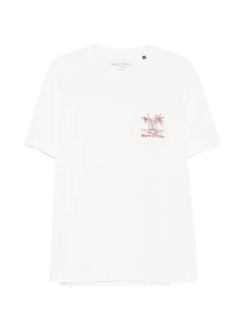 Marc O'Polo logo-embroidered T-shirt White MPO5000013971