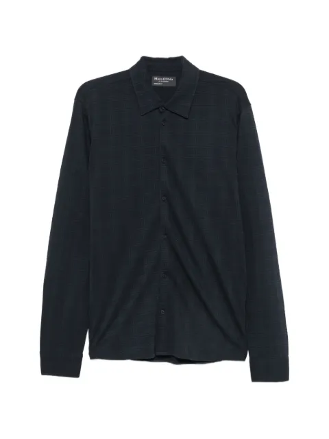 Marc O'Polo check-pattern long-sleeve shirt Blue MPO5000012638