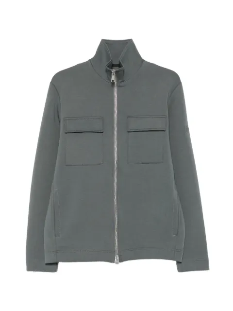 Marc O'Polo zip-fastening flap-pocket sweatshirt Grey MPO5000012640