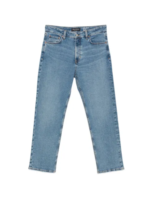 Marc O'Polo logo-patch straight-leg jeans Blue MPO620923012158