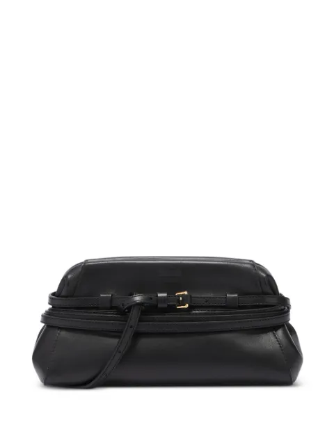 Moschino belt-detail clutch bag Black MC4019PP1POA0