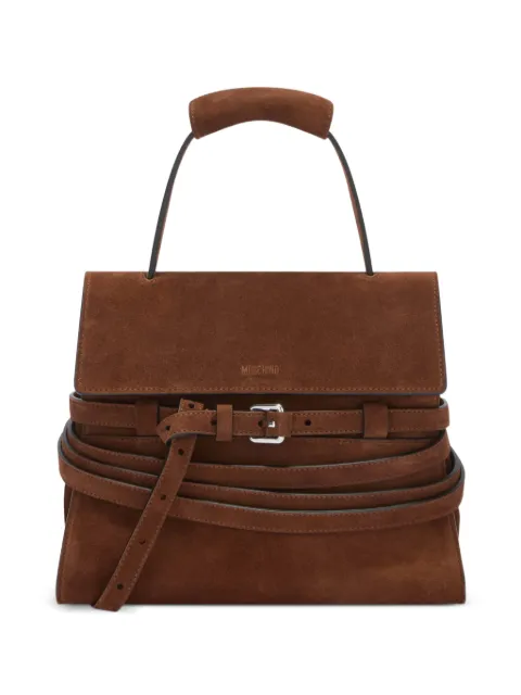 Moschino Tie Me regular handbag Brown MC4023PP1POF0