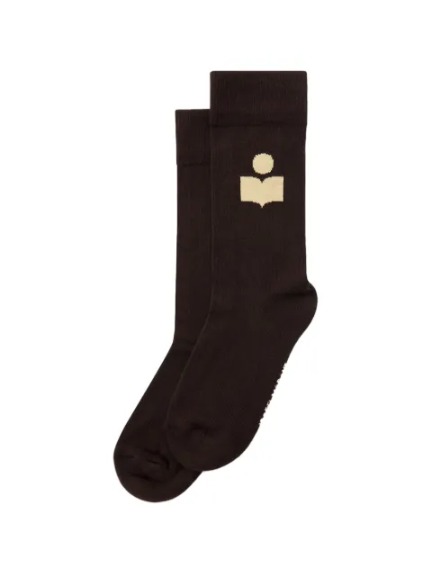 ISABEL MARANT Siloki socks Brown CT001JFAA1C11A