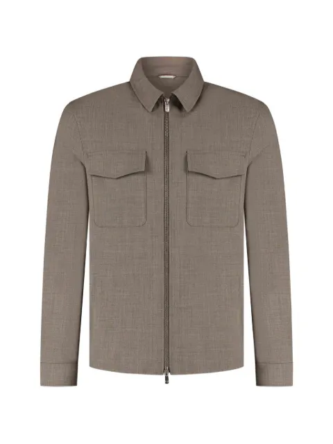 Marco Pescarolo Urus shirt jacket Brown URUS532007