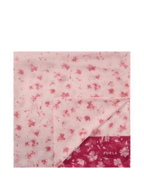 Furla Primavera floral-print scarf Pink WT00031BX4709