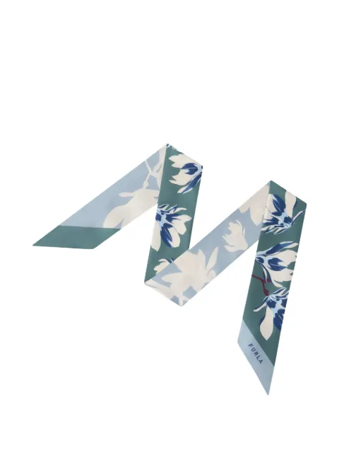 Furla Metropolis bandeau scarf Green WT00022BX4705