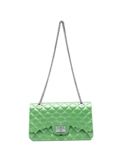 Marc Ellis medium Flat Falcon quilted-effect shoulder bag Green FLATFALCONM26