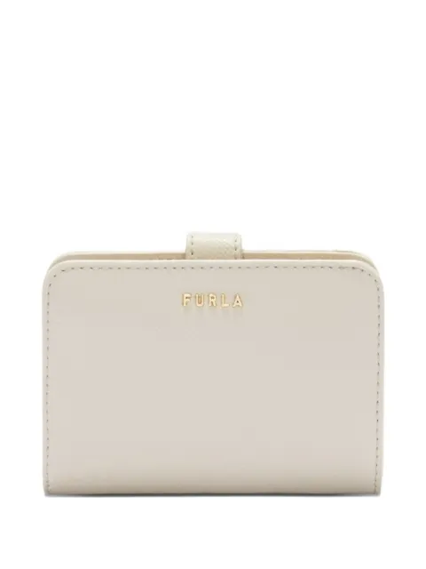 Furla S Classic Compact logo-plaque wallet White WP00443BX03061007