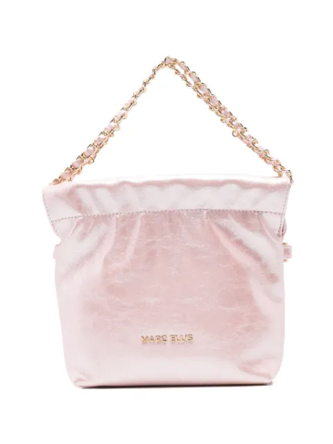 Marc Ellis Ava Pearl chain-link tote bag Pink AVAPEARL