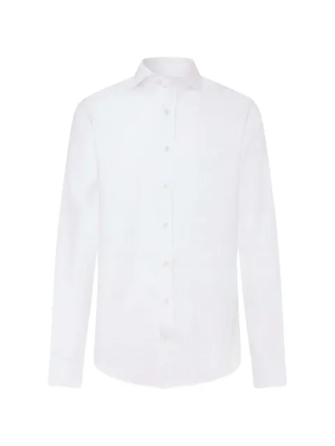 Hackett London Knightsbridge cutaway-collar Oxford shirt White HM308679