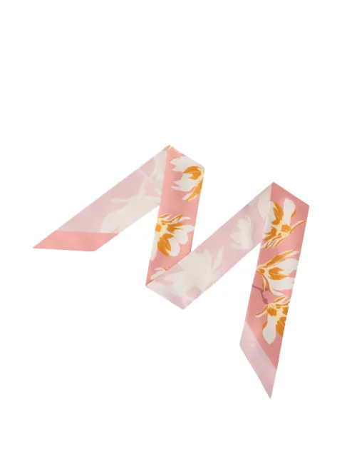 Furla Metropolis floral-print scarf Pink WT00022BX4705