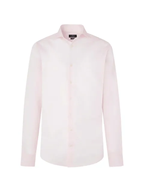 Hackett London tailored-fit poplin shirt Pink HM304529