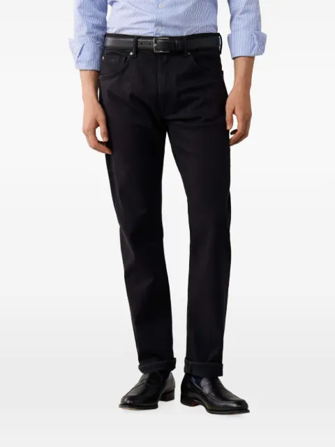 Hackett London straight-leg jeans Black HM2100184