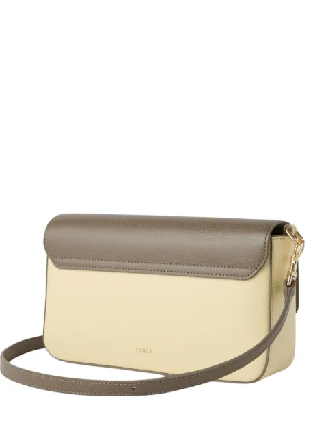 Furla small two-tone cross body bag Neutrals WB02206ACO000