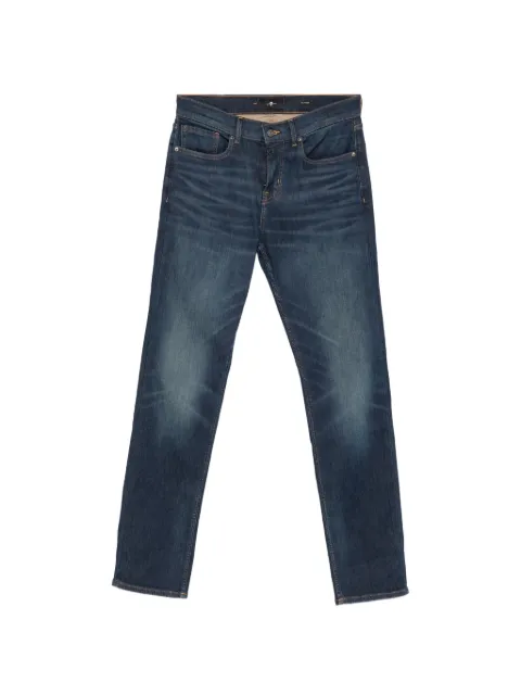 7 For All Mankind faded-effect jeans Blue 7TC40F27