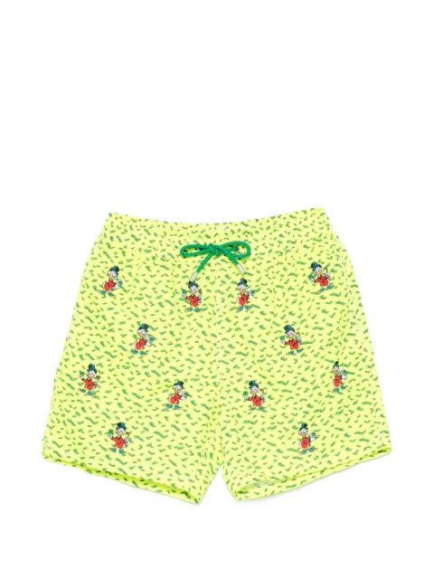 MC2 Saint Barth x Disney Gustavia embroidered swim shorts Yellow GUSTAVIAEMBRO