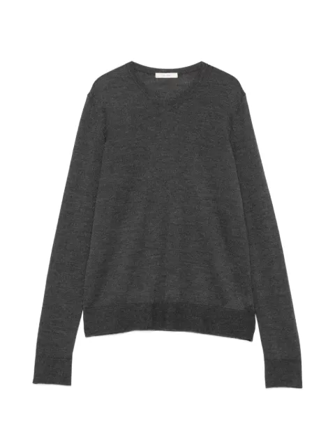 The Row Ondre V-neck long-sleeve sweater Grey 11078Y1001