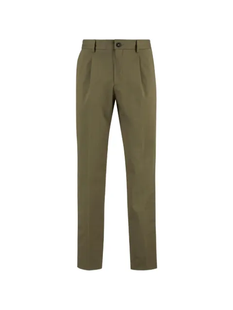 Barbour Bellamy pleated trousers Green MTR0803