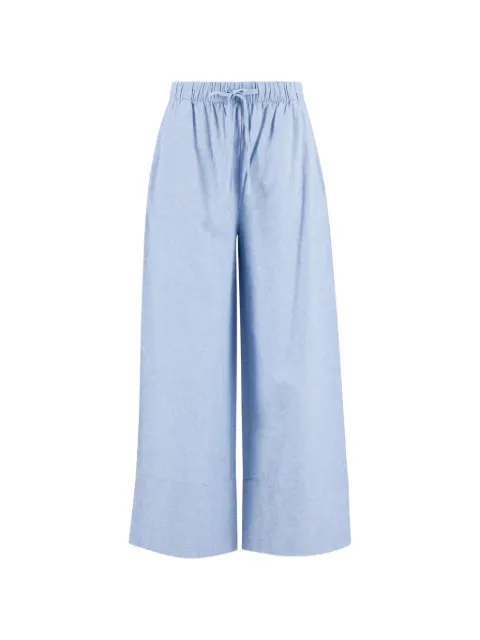 Barbour Josie drawstring-waist trousers Blue LTR0418