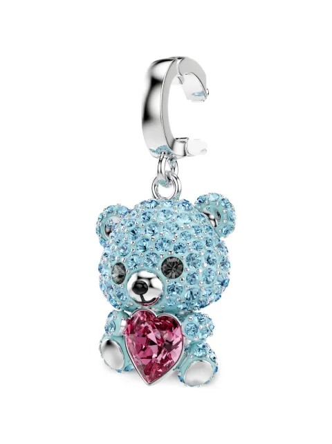 Swarovski Idyllia crystal-embellished bear charm Silver 5750253