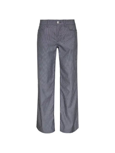 rag & bone Cam striped straight trousers Grey RA5R26S7MCO