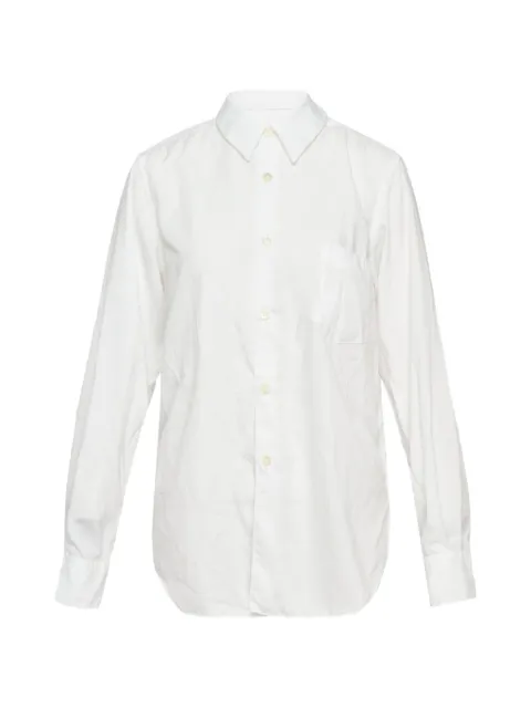 Comme Des Garçons Comme Des Garçons chest-pocket shirt White RZB0180511TEIBAN