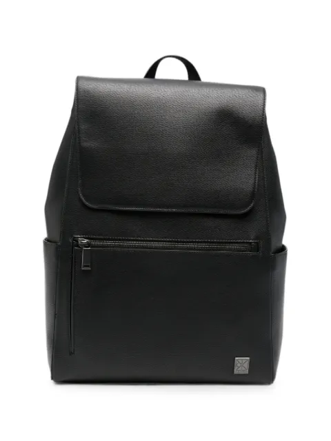 Calvin Klein foldover-top backpack Black LV04D3422GUB1