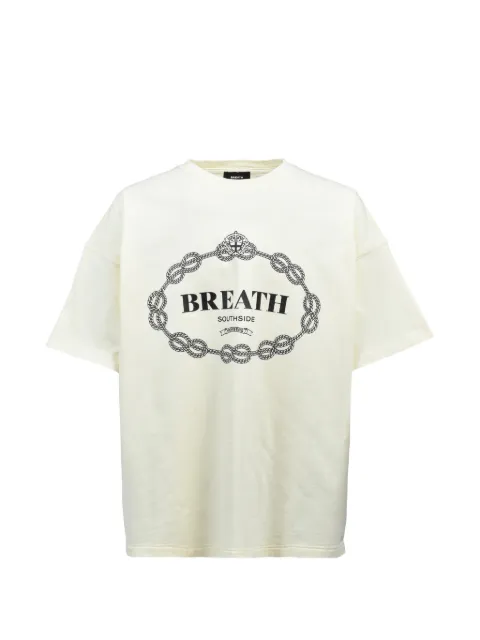 BREATH logo-print T-shirt White BR26SSC5026WHITE