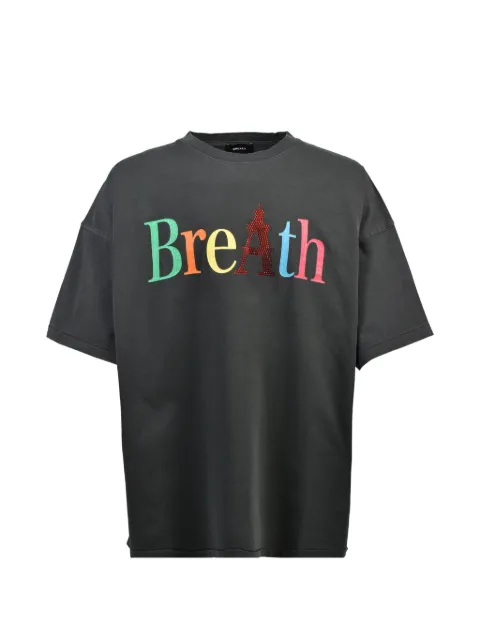 BREATH logo-print T-shirt Black BR26SSC5023BLK