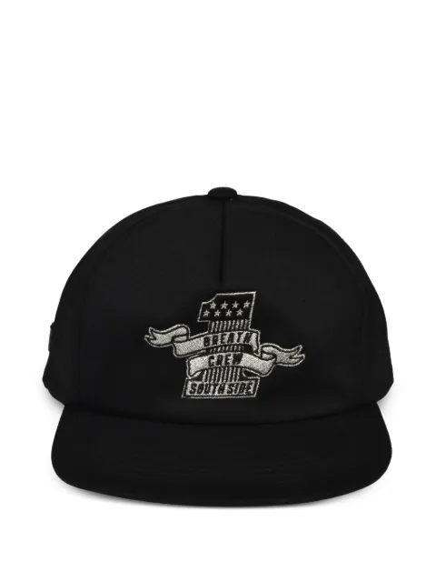 BREATH logo-embroidered snapback-fastening cap Black BR26SSAC8014BLK