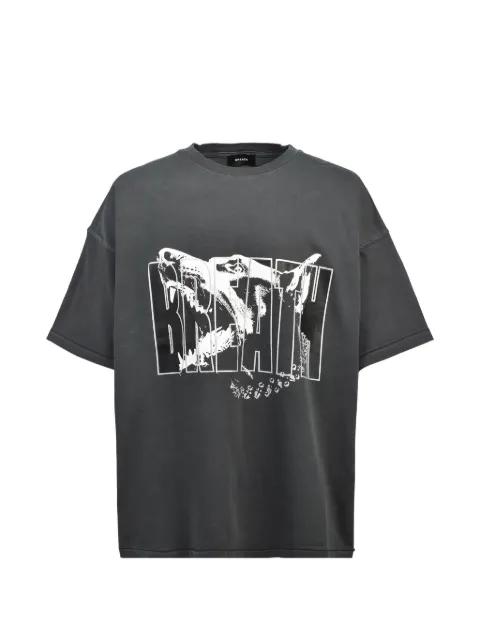 BREATH graphic-print T-shirt Black BR26SSC5025BLK