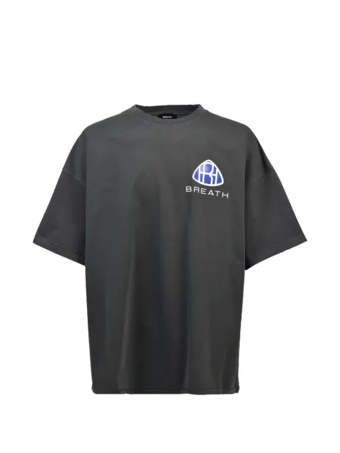 BREATH logo-print T-shirt Black BR26SSC5027BLK