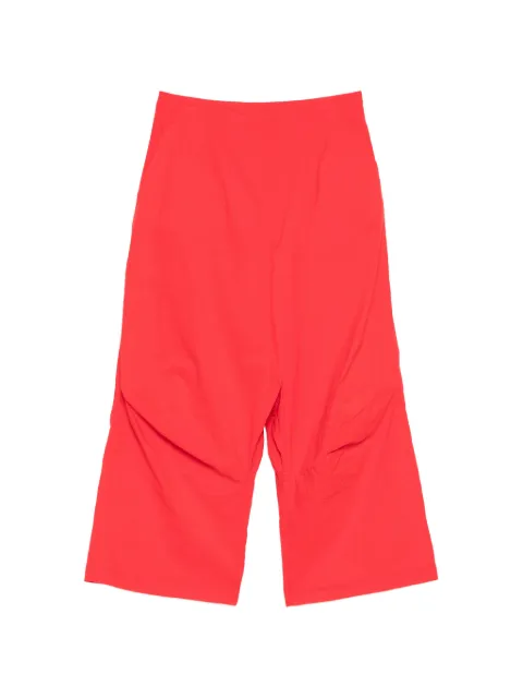 Rundholz darted pleated trousers Red 1240113KTCHP