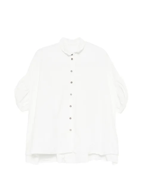 Rundholz ruffled-sleeve shirt White 2530404