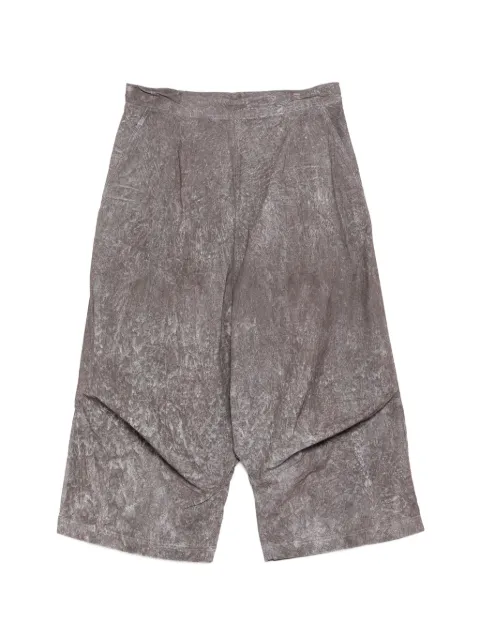 Rundholz darted pleated trousers Brown 2240113