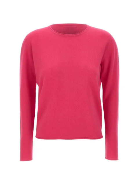 SWEET CASHMERE Ayla rolled-finish sweater Pink 4702502CPARADISE