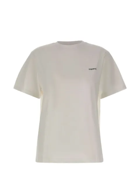 Coperni logo-print T-shirt White COPJS03