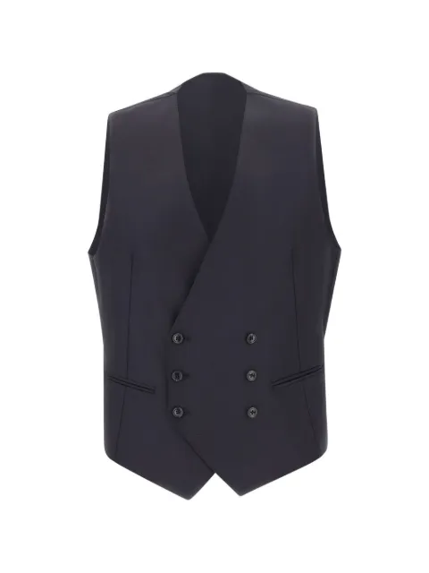 Tagliatore double-breasted waistcoat Blue PORTOSF070001B5713