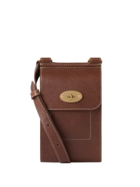 Mulberry mini Antony grained-leather messenger bag Brown BS26RL8732181G110