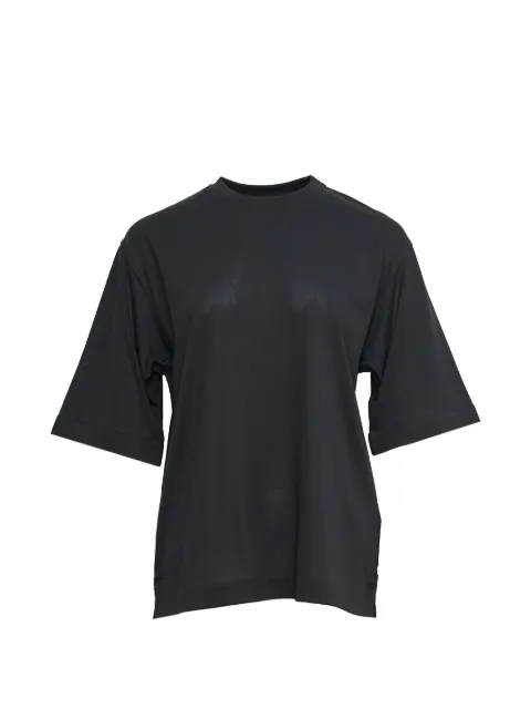 Jacquemus Le Tshirt Ventadou logo-patch T-shirt Black TSW00588AJ00254