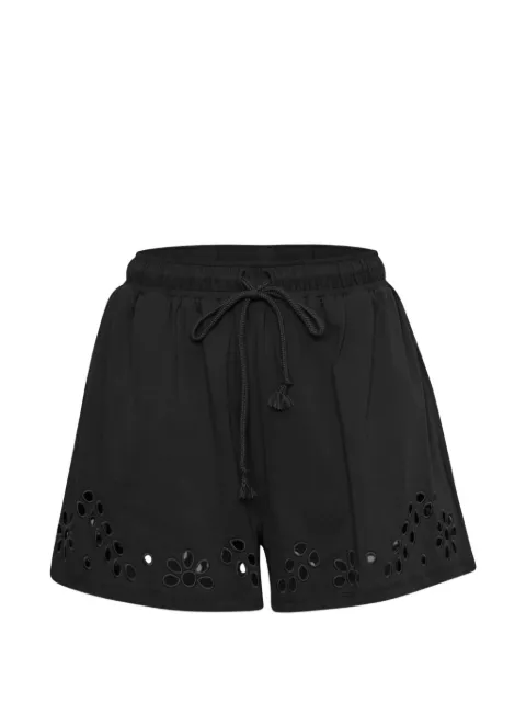 Ulla Johnson Vedi eyelet-embellished shorts Black SP260816