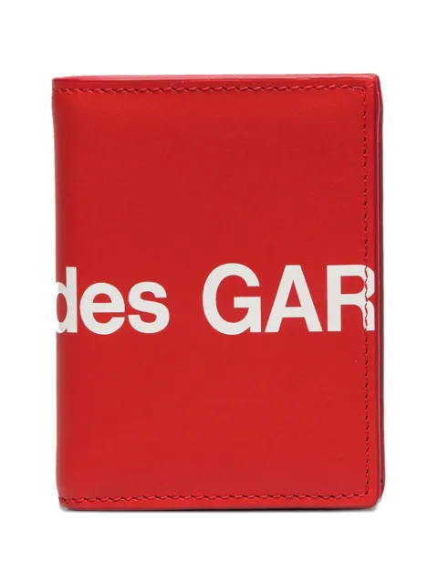 Comme Des Garçons Wallet Huge Logo card holder Red ASA0641HL002