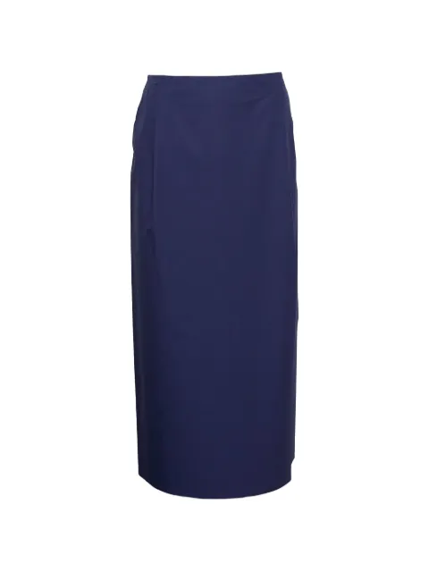Sofie D'hoore darted pencil skirt Blue SYNCTOP04