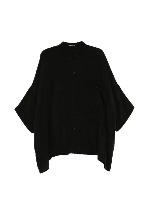 Rundholz chest pocket shirt Black 1470410