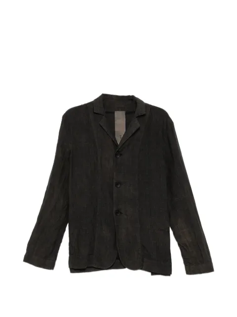 BIEK VERSTAPPEN linen blazer Grey BL02AM
