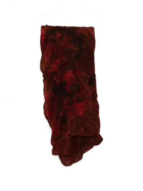 BIEK VERSTAPPEN felted scarf Red FSWWOOLRED